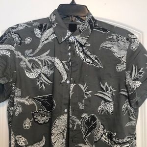 H&M Short Sleeve Hawaiian Shirt